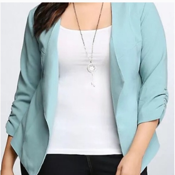 torrid Jackets & Blazers - Torrid mint green blazer NWOT